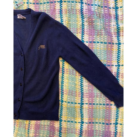 [USED] made in U.S.A. アクリルニットカーディガン♡