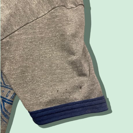 [USED] OLDプリントVネックトリムTee