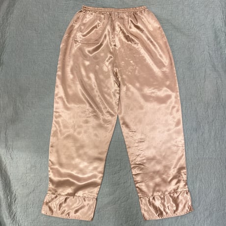 [USED] シャンパンゴールド🌟サテン パンツ
