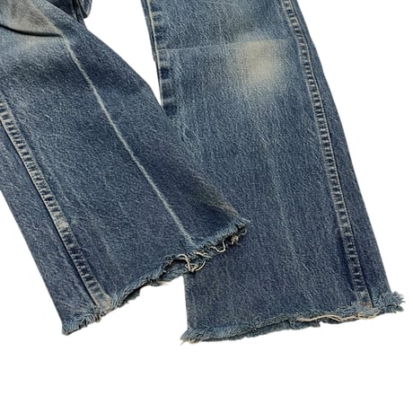 [USED] "Wrangler" フレアデニム（cut off）
