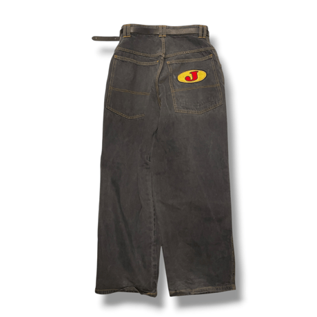 [USED] 90's バギー BLACK DENIM  "J"