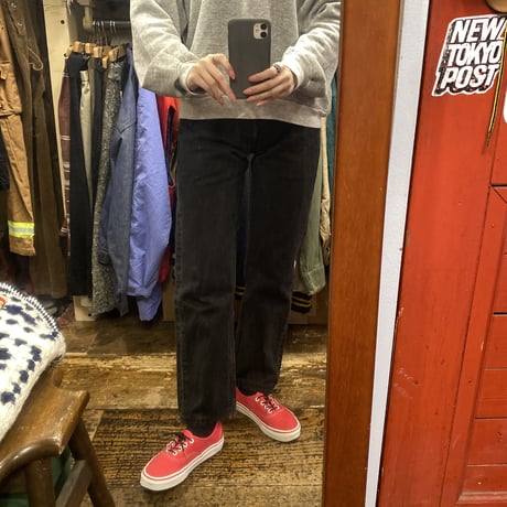 [USED] Levi's 501 STUDENT BLACK DENIM！