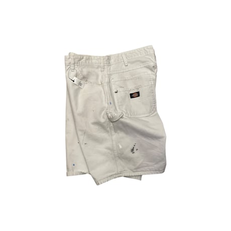[USED] "Dickies"ホワイトハーフパンツ（W36）