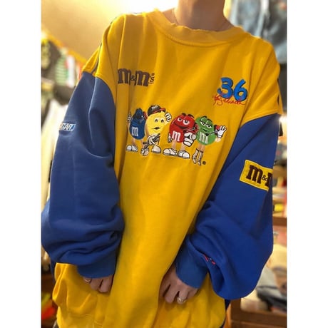 [USED]OLD  m&m’s × NASCARスエット