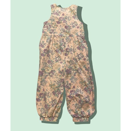 [USED] ボタニカル柄🌼COTTONサロペット