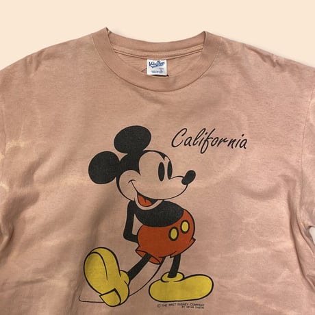 [USED] made in U.S.A. PINK Mickey Tee🏰