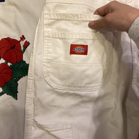 [USED] Dickies WHITE PAINTER