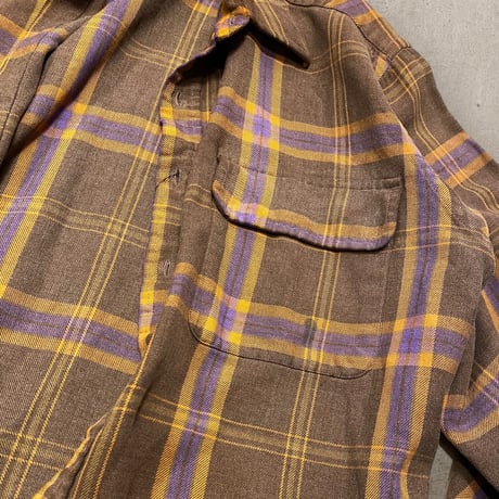 [USED] 90s SEARS チェックシャツ