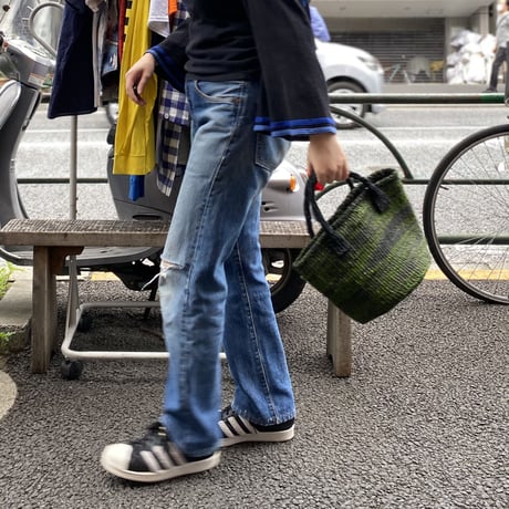 [USED] Green🌿ストローBAG