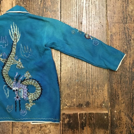 [USED] Vintageドラゴン刺繍 JKT