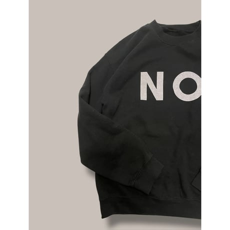 [USED]  "NO." GOOD PRINT SWEAT