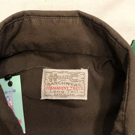 [USED] 70's H BAR C S /S ウエスタンシャツ🐄