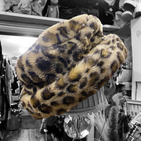 [USED] レオパードファーHAT🐅