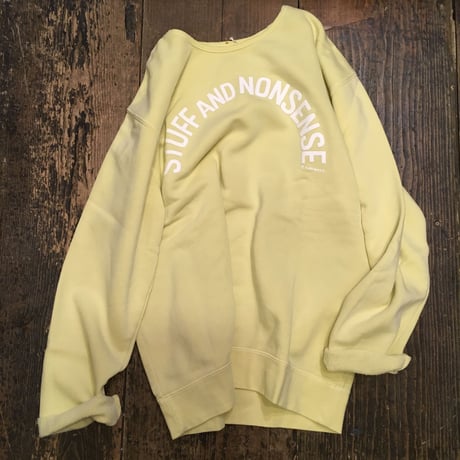 [Naughty] STUFF AND NONSENSE GRUNGE SWEAT