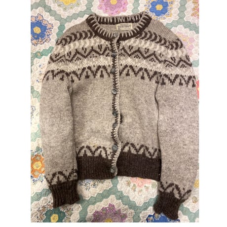 [USED] ブラウンknitカーディガン