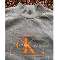 [USED] Calvin Klein モックネック スエット💙