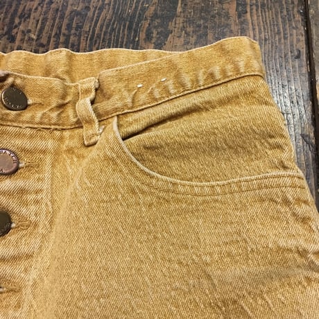 [USED] ベージュDENIM SHORTS