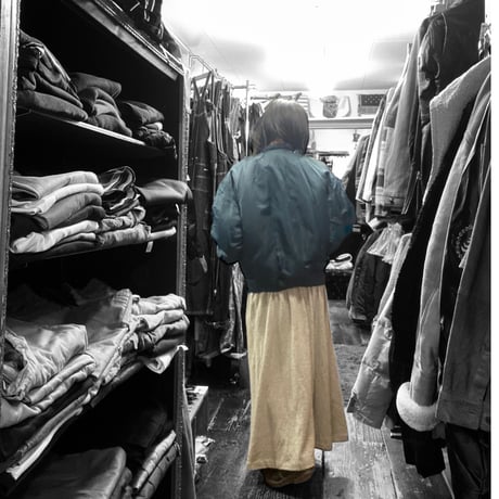 [USED]LAMBS WOOL SKIRT