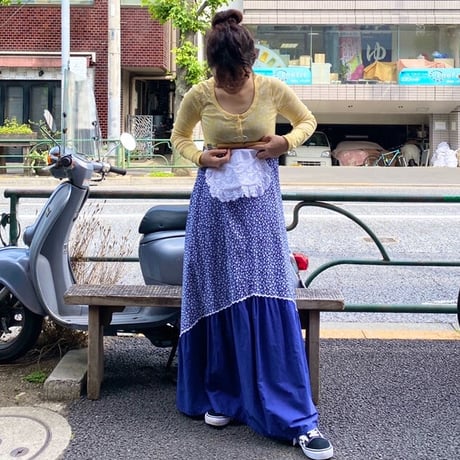 [USED]  COTTON ヘンリーネック