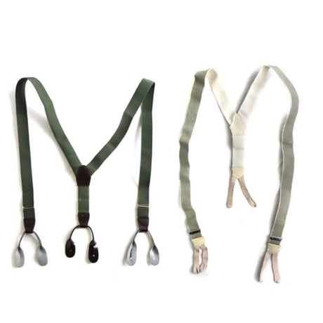 [DEADSTOCK] チェコ サスペンダー  2TYPE