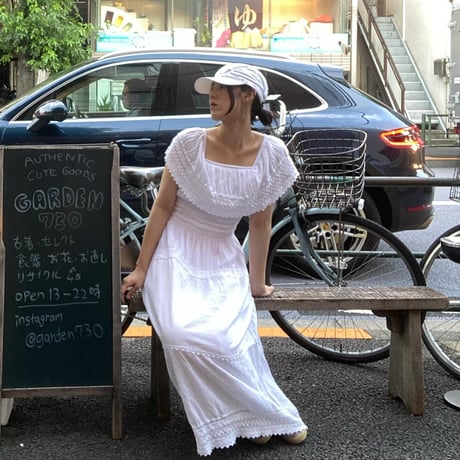 [USED] Whites ギャザー2wayワンピース🤍