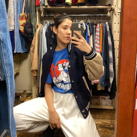 [USED] Made in USA 101匹わんちゃんプリントTee
