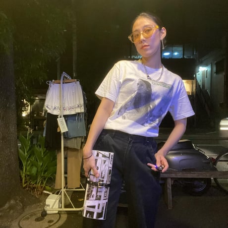 [USED] BLACK denim painter pants W30/L29