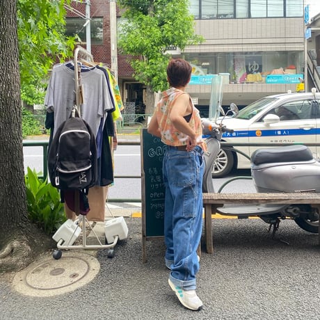 [USED] 太めシルエットの DENIM Painter pants