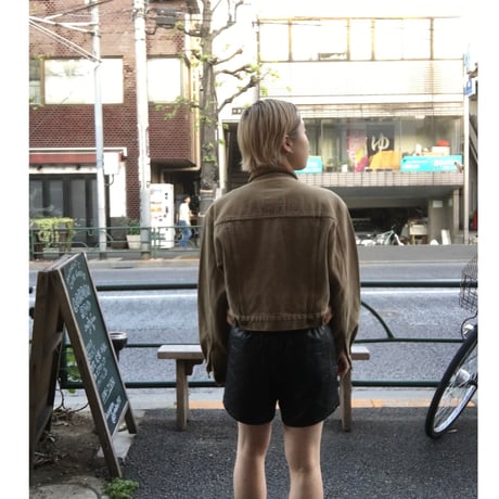 [USED] BROWNショート丈Denimジャケット