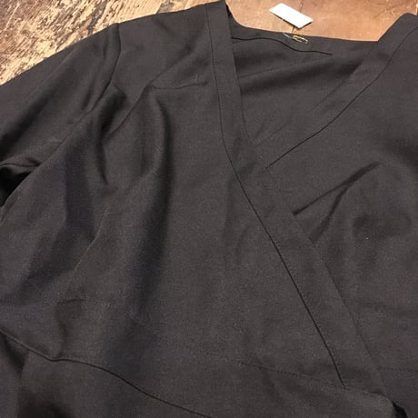 [USED] BLACK 巻きガウン