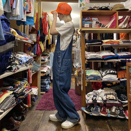 [USED] "OLD NAVY" DENIM OVERALL！