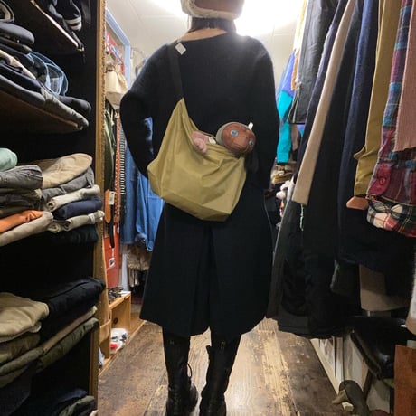 [USED] Laula 100%wool カーゴワイドパンツ