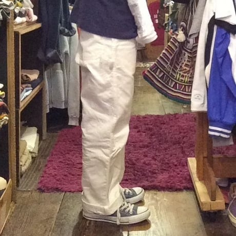 [USED] Dickies  COTTON ペインターパンツ WHITE