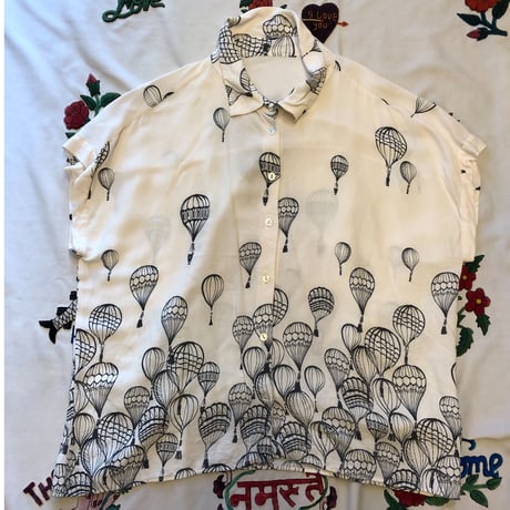 [USED]  Balloon柄シャツ