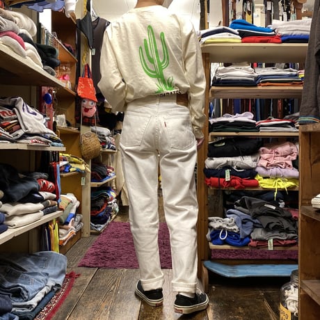 [USED] Levis 626 WHITE DENIM！