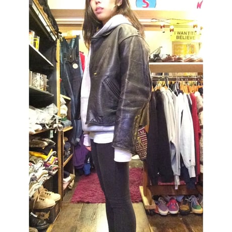 [USED] OLD レザー ライダースJKT