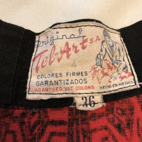 [USED] Made in MEXICOプリントフレアスカート