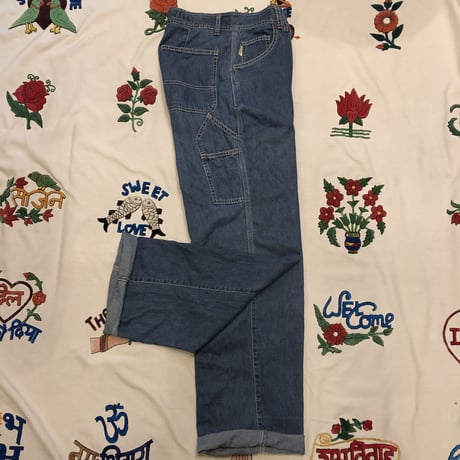 [USED] 90's OLD 45RPM  PAINTER PANTS