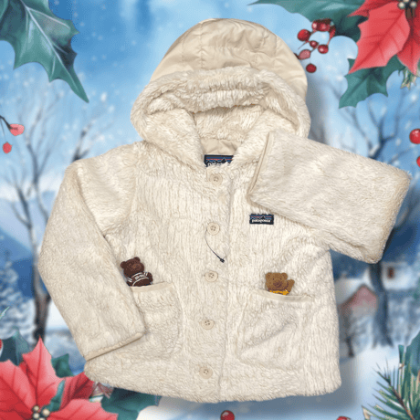 [USED] KIDS patagonia fake fur JKT🐏🐏🐏🤍🤍🤍