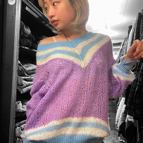 [USED]「GANRYU COMME des GARÇONS」 モヘアニット