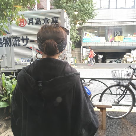 [USED] vintage フェルトプルオーバーコート
