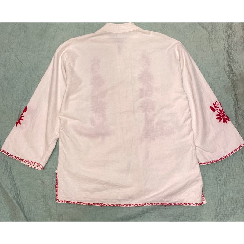 USED] 刺繍 チャイナシャツ | garden730