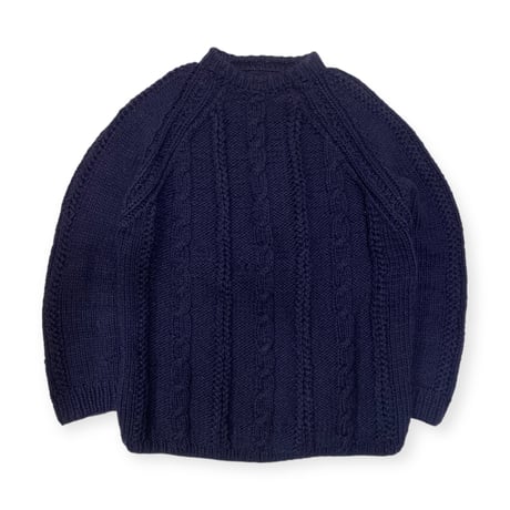 [USED] 100% WOOLのハンドニット