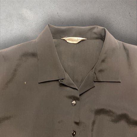 [USED]BLACK 開襟シャツ