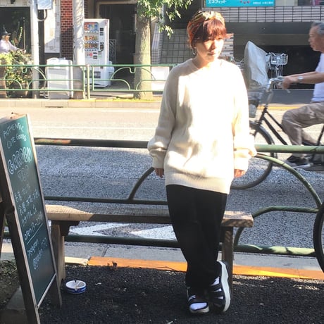 [USED]  シンプルcottonニット