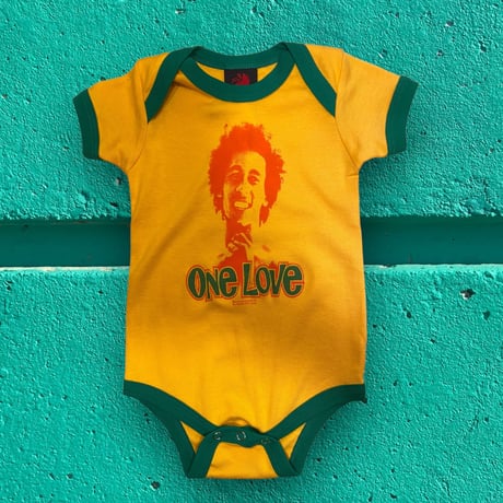 [USED] KIDS♡BABY BobMarley ONE LOVEロンパース