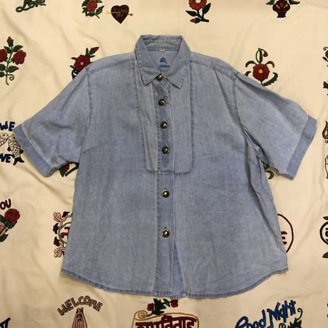 [USED]  折柄入り♡EURO リネンshirts jkt