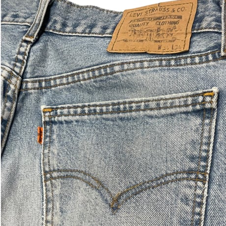 [USED] Levis615 ORANGE TAB!! w34×L29