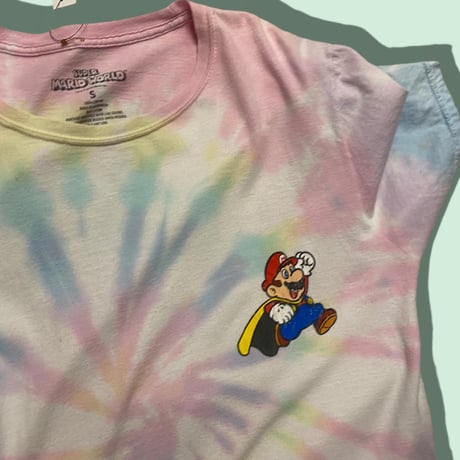 ［USED］SUPER MARIO WORLD タイダイTEE