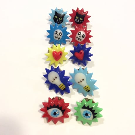 [BENICOTOY] ぷっくり  PINS